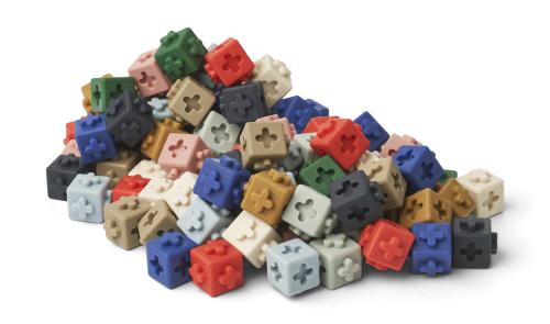 LIEWOOD - LINKS BYGGEKLOSSER 100-PK EDEN MULTI MIX