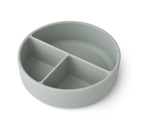 Liewood | Rosie Divider Bowl Mr Bear - Faune Green/Dove Blue