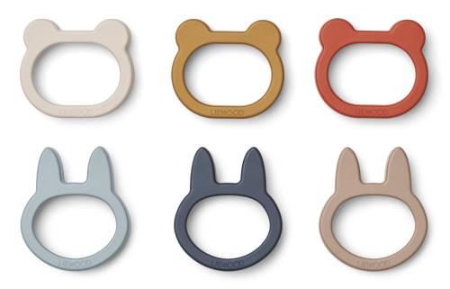 Liewood | Svend Kakeformer 6-pk - Classic Multi Mix