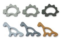 Liewood | Svend Kakeformer 6-pk - Dino Faune Green Mix