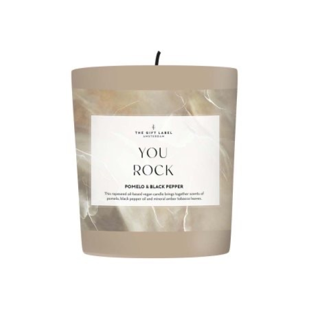 TGL Candle "You rock" 