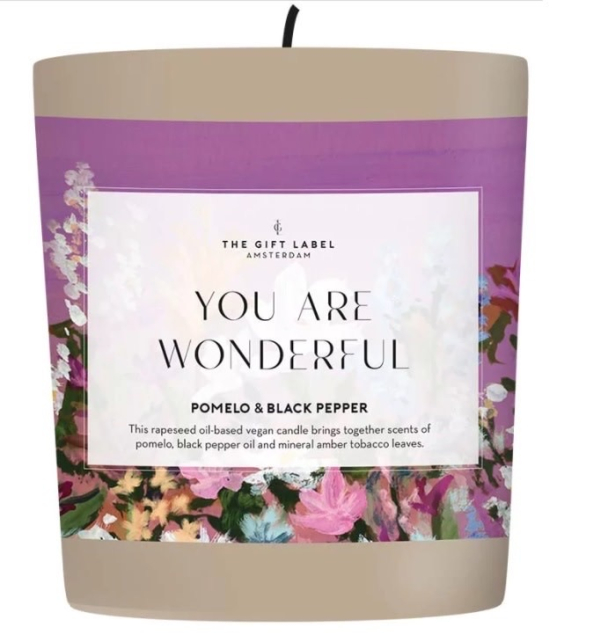 TGL Candle "You are wonderful"  - Image 1