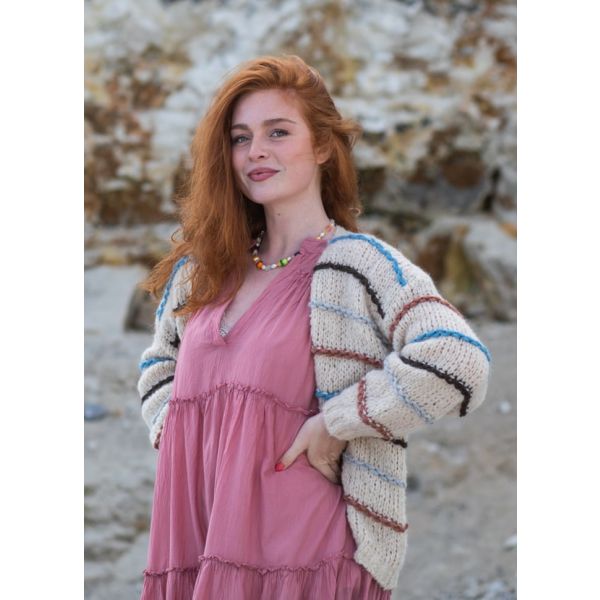 BCVIOLET chunky cardigan