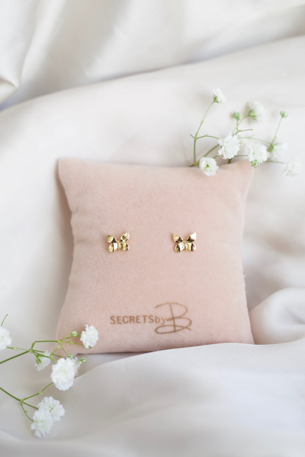 Butterfly earstuds 