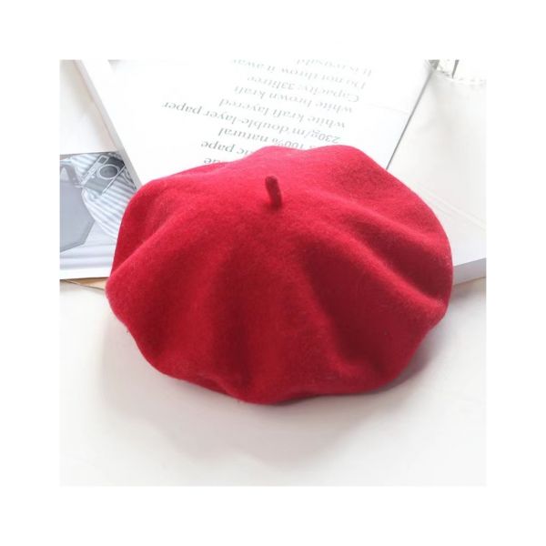 Paris Beret Rød