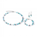 GEOCUBE Necklace Iconic Joyful Colours Turquoise