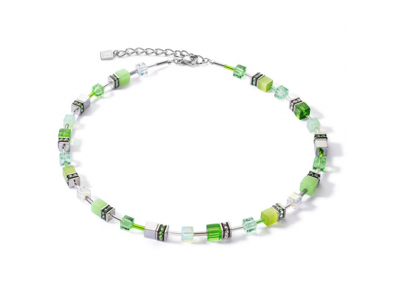 GEOCUBE Necklace Iconic Joyful Colours Green