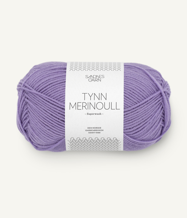 Tynn Merinoull 5224 Lys Lilla - Sandnes Garn - Image 1