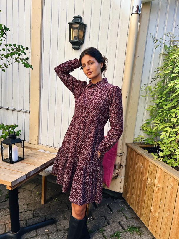 Peyton Dress - Plum  - Image 5