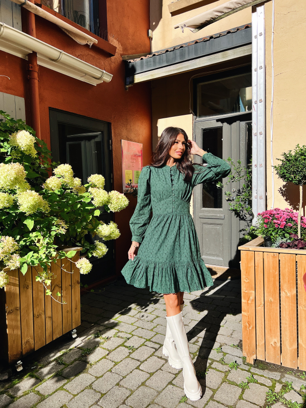 Marie Dress - Peacock - Image 1