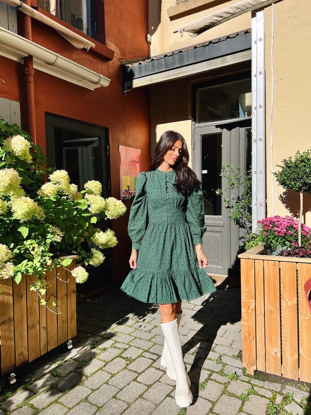 Marie Dress - Peacock - Image 5