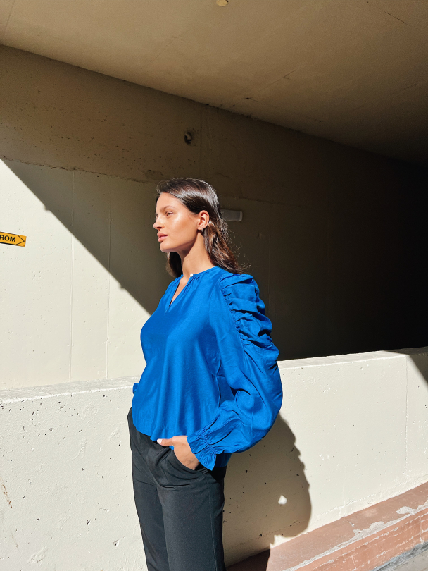 Masma Blouse - Turkish Sea - Image 4