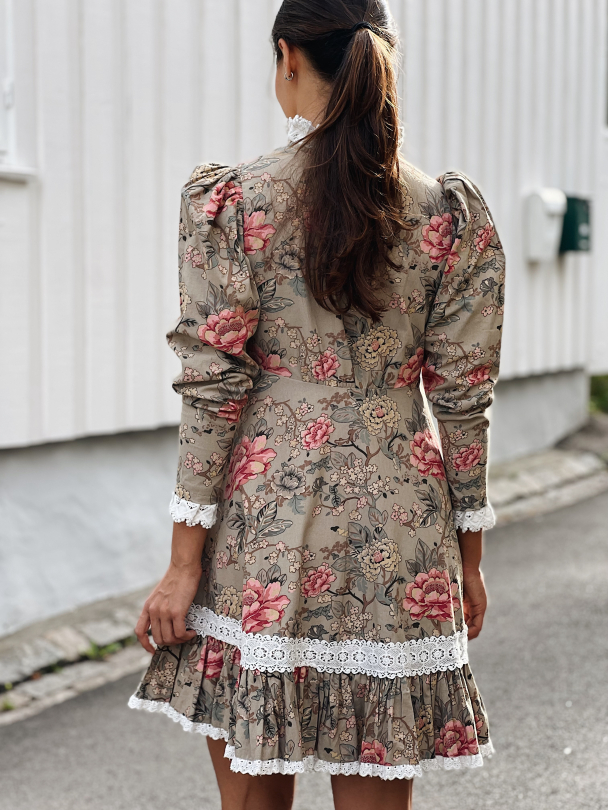 Winter cotton Button Down - Faded Flowers - Image 3
