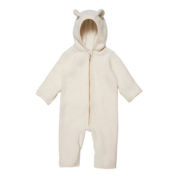 HUTTELIHUT - ALLIE WOOL FLEECE SUIT OFF WHITE