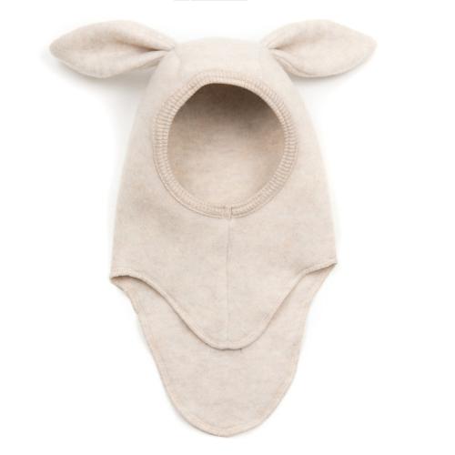 HUTTELIHUT - BALACLAVA BUNBUN WOOL FLEECE CAMEL