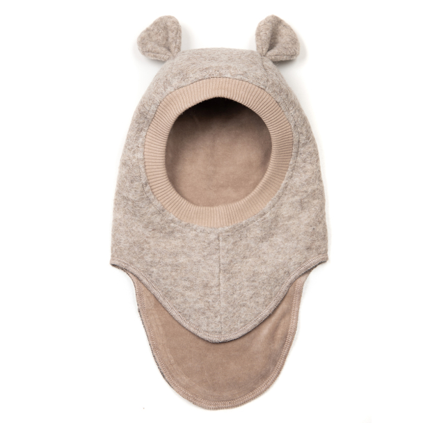 Balaclava Ears Wool - Camel