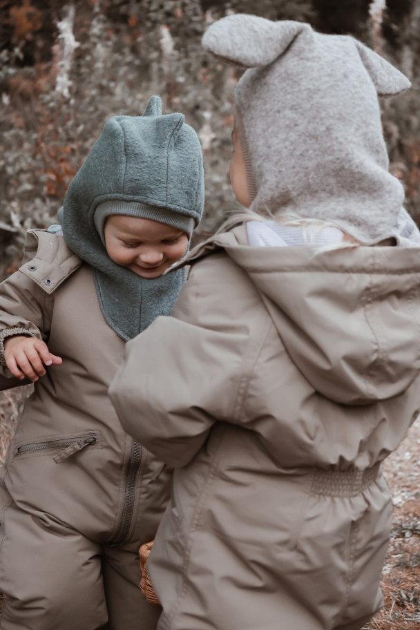 HUTTEliHUT | Dino Balaclava Wool - Agave - Image 4