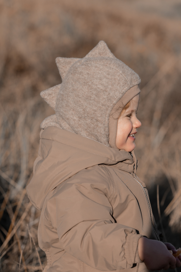 HUTTEliHUT | Dino Balaclava Wool - Camel - Image 2