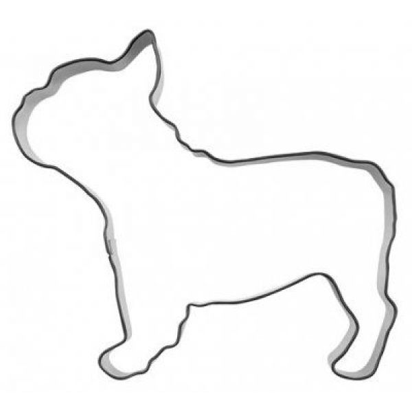 Utstikker hund BULLDOG 9,5 cm