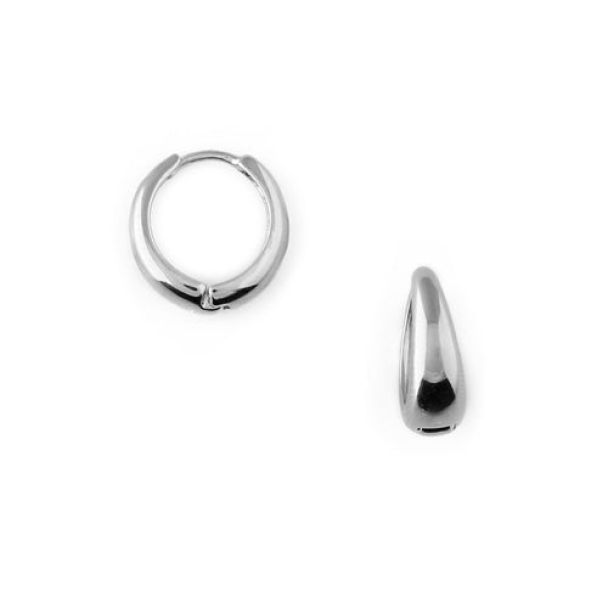 ORELIA Tapered Hoops - Image 1