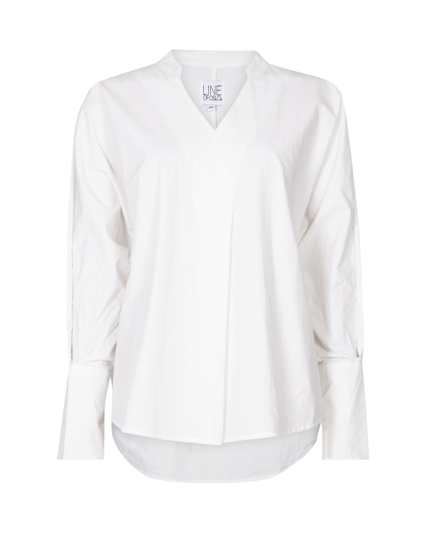 LINE OF OSLO Grace Solid Blouse 