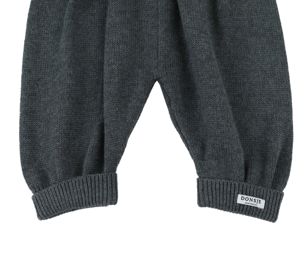 Lourence Trousers - Dark Grey Melange - Image 4