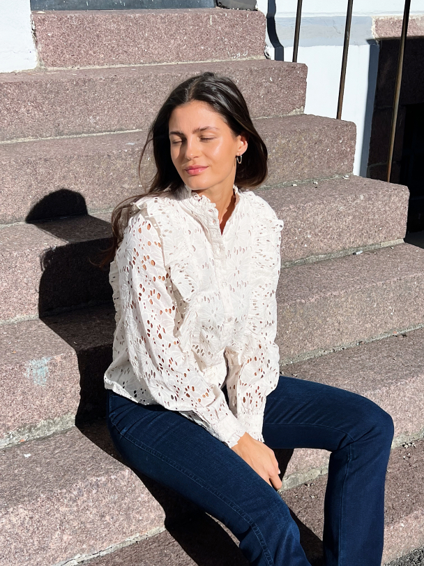 Anja Shirt - Whisper White - Image 5