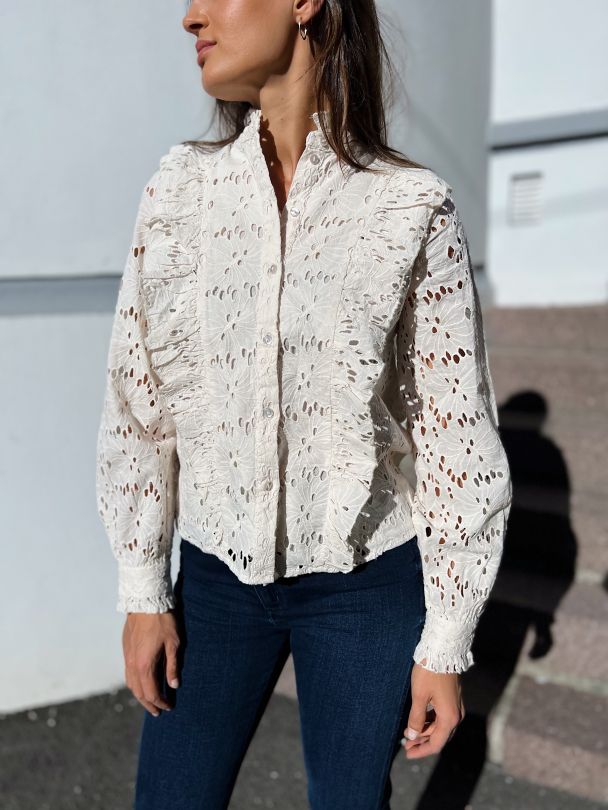 Anja Shirt - Whisper White - Image 1