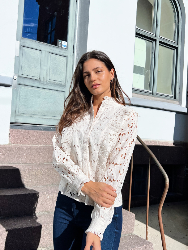 Anja Shirt - Whisper White - Image 7