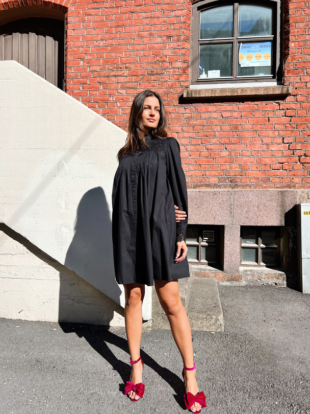 Rivas Shirt Dress - Black  - Image 6