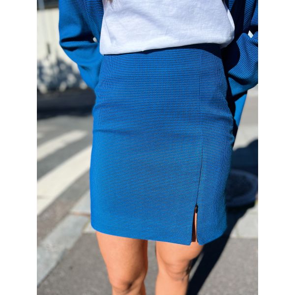 Ottavia Mini Skirt - Directorie Blue 