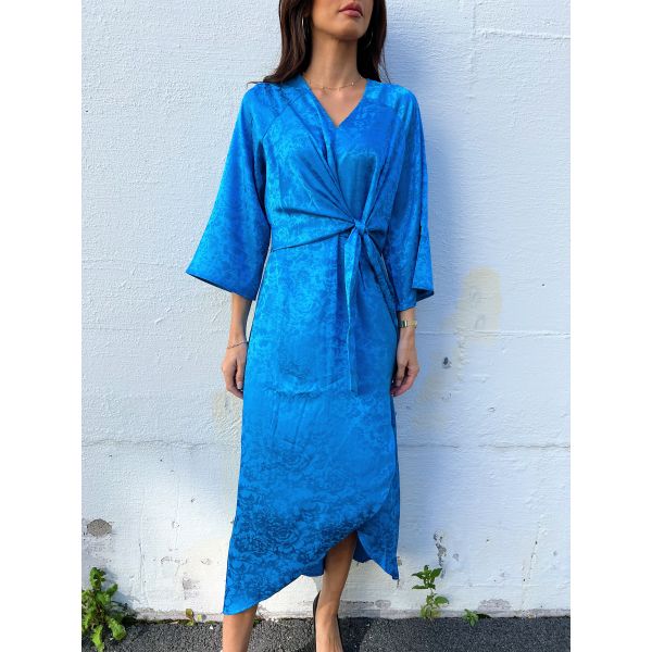 Retrieve 3/4 Long Dress - French Blue 