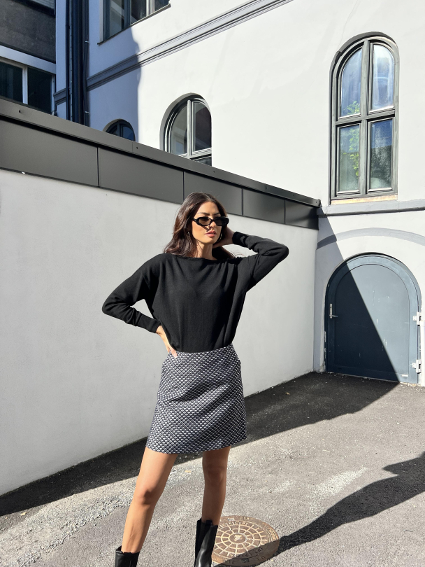 Ryo Short Skirt - Black  - Image 10