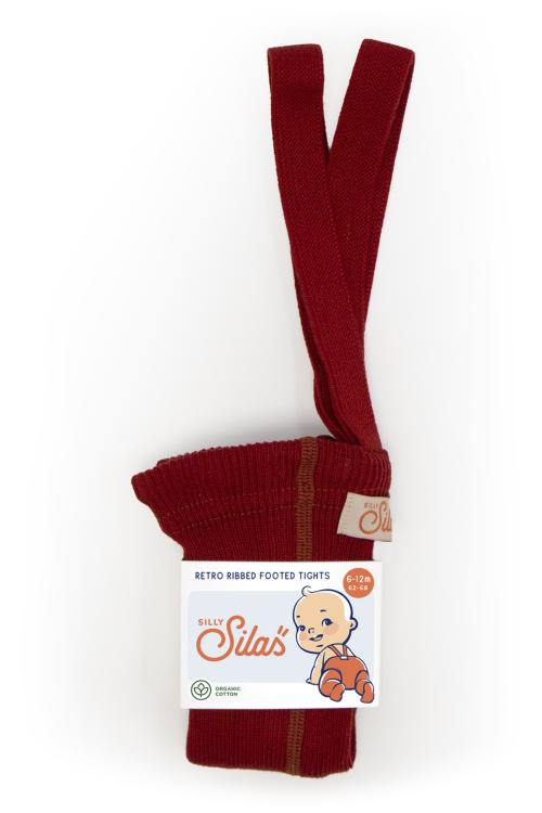 Silly Silas | Tights Footed - Maple Leaf