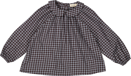 MARMAR - BLUSE TULLY ESPRESSO CHECK