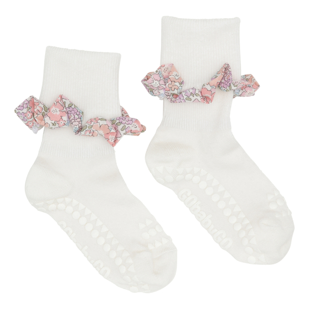Non-Slip Socks Bamboo/Liberty - Image 1