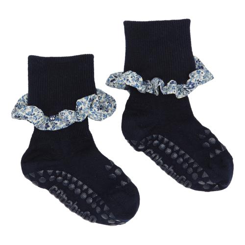 GOBABYGO | Non-Slip Socks Bamboo/Liberty