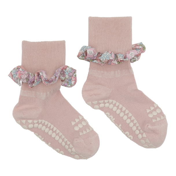 Non-Slip Socks Bamboo/Liberty - Image 1