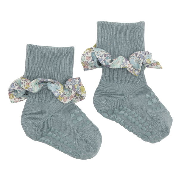 Non-Slip Socks Bamboo/Liberty - Image 1