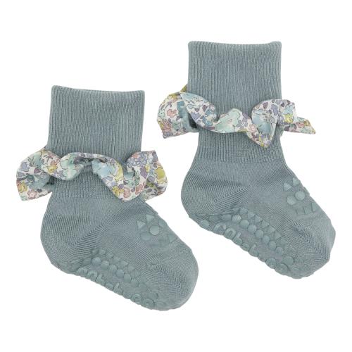 GOBABYGO - NON-SLIP SOCKS BAMBOO/LIBERTY 