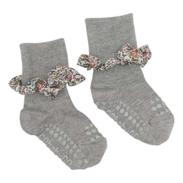 Non-Slip Socks Bamboo/Liberty - Image 1
