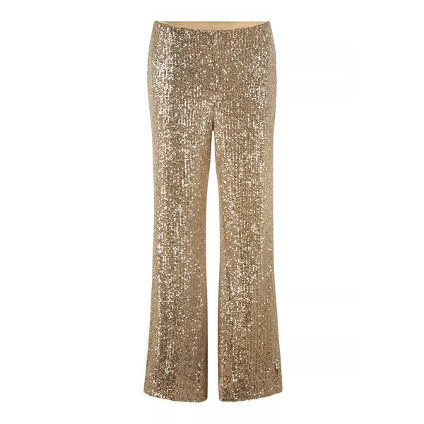 Shine on trousers