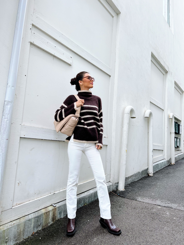 Malena Shiny Micro - Off White  - Image 4