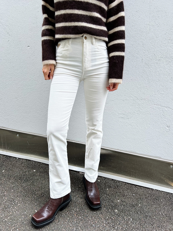 Malena Shiny Micro - Off White  - Image 9