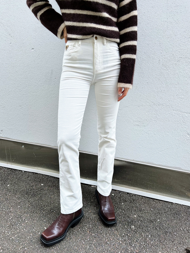 Malena Shiny Micro - Off White  - Image 1