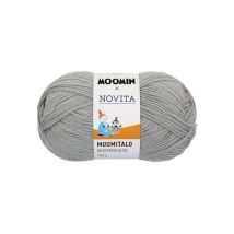 Mummigarn Muumitalo 401 Grå Stamfaren  - Novita
