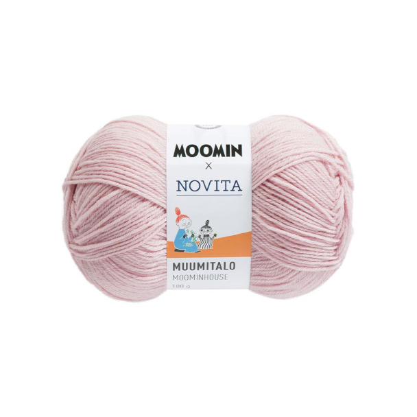 Mummigarn Muumitalo 507 Rosa Snorkfrøken  - Novita