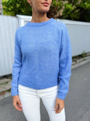 Ivi Knit O-Neck - Cornflower Blue