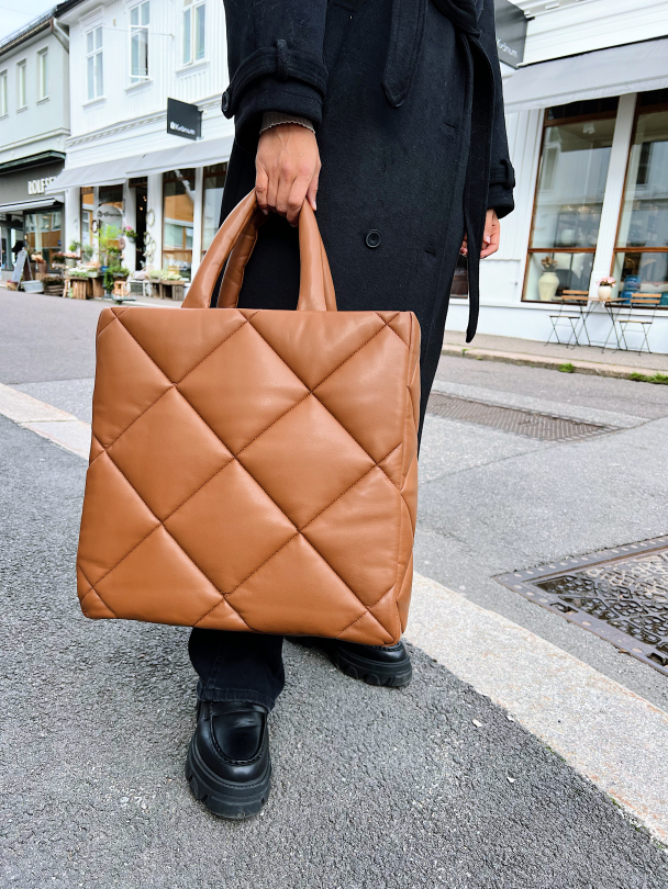 Assante Diamond Bag ll - Tan  - Image 1