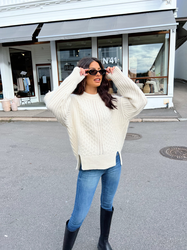 Jacobe Knit - Sea Salt  - Image 4